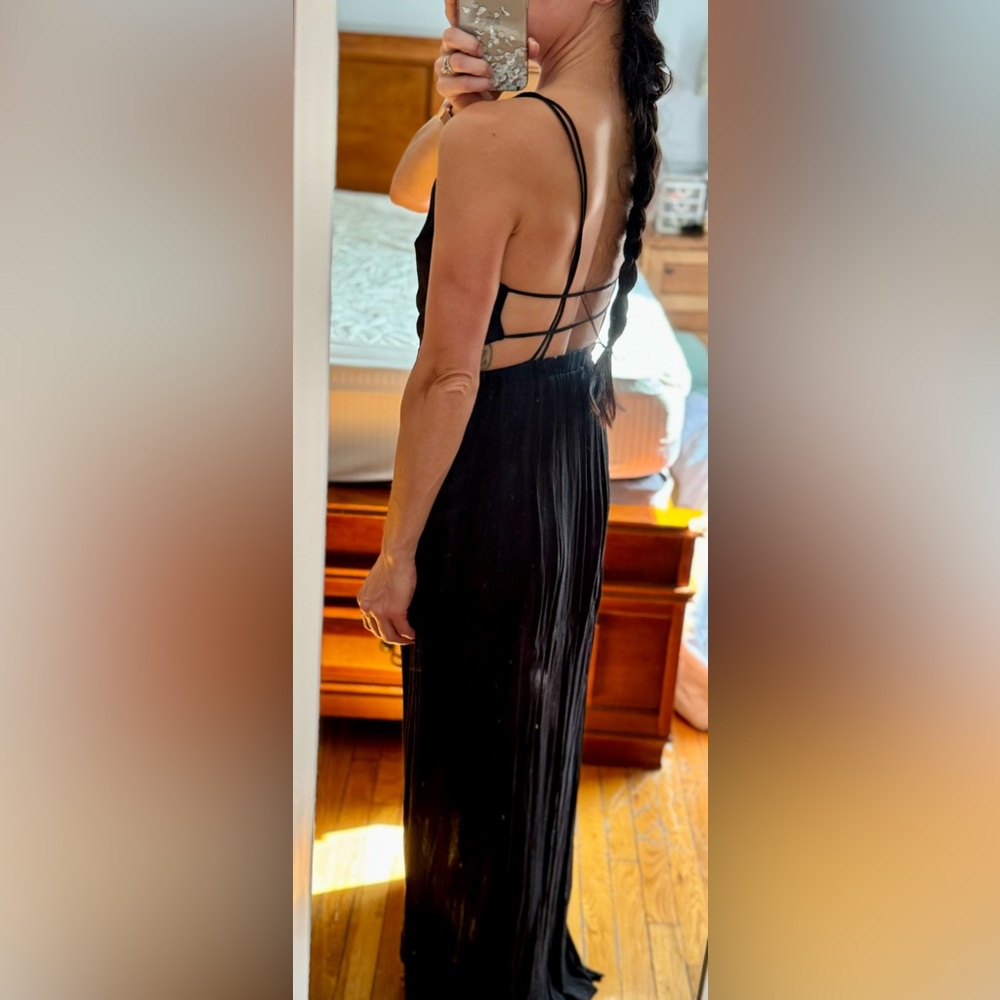 Lulus black maxi